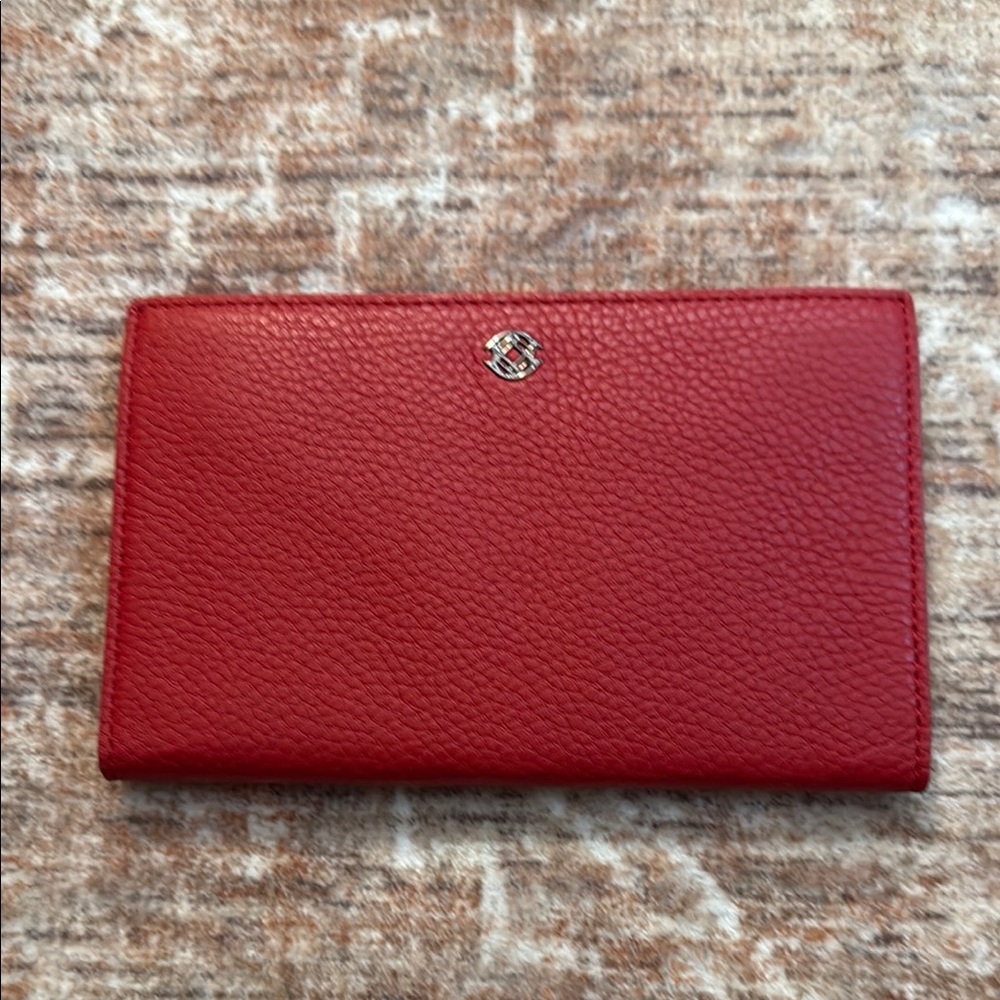 Danger Dover Elegant Red Leather Wallet
